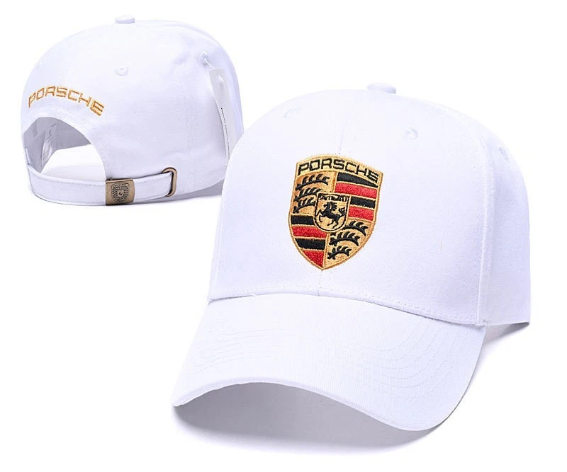 Porsche Embroidered Men's Casual Baseball Cap Adjustable White Sports Hat
Opens in a new window or t