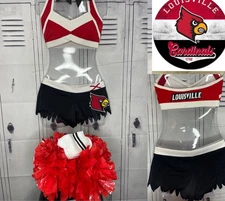 Cheerleading Uniform Louisville Cardinals    Adult Med
