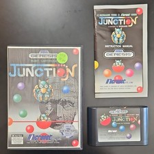 Micronet Junction (Sega Genesis, 1990) Puzzle Game w/ Manual