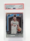 STEPHON CASTLE 2024-25 DONRUSS OPTIC RATED ROOKIE HOLO #254 SPURS PSA 10 Q0004