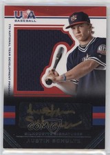 2017 Panini USA Baseball Stars & Stripes 16/44 Austin Schultz #104 Auto 0i76