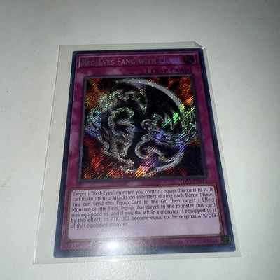 Red-Eyes Fang With Chain LDS1-EN021 - Limited Edition - Secret Rare 