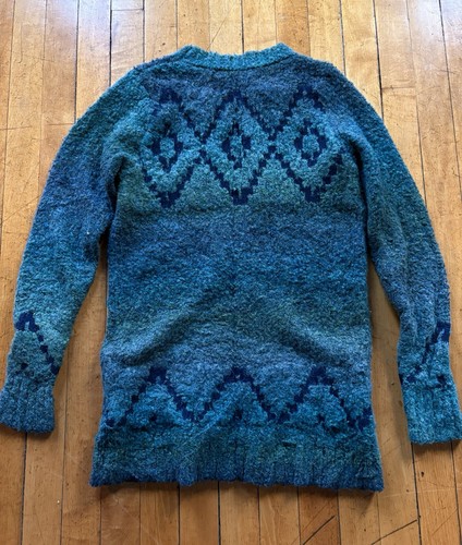 Woolrich Women’s Knit Sweater-Sea Green/Blue Size S - Picture 3 of 6