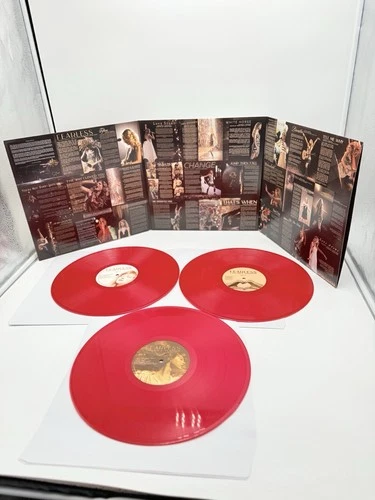 FEARLESS by Taylor Swift (taylors Version)2021 3 Red Lps, Vinyl Like New