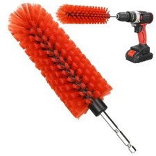 1 Pack Drill Brush for Car Wheel and Bottle(Red) 1 Pack Red