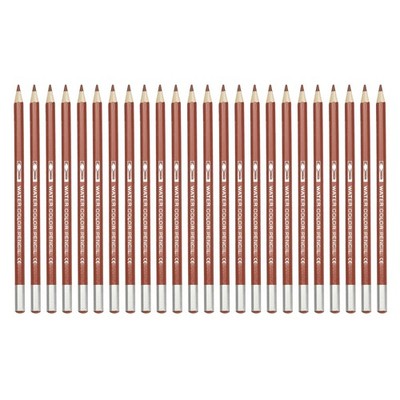 24 Stück Aquarellstifte zum Ausmalen, Zeichnen, Malen, hellbraun