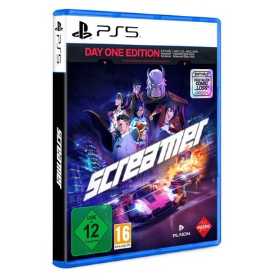 Screamer D1 Edition Sony PS5 Arcade Racer Rennspiel PlayStation 5 Bleifuss OVP