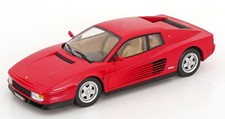 KK Scale Ferrari Testarossa 1986 Diecast 1/18 Red/Beige Japan KKDC180516