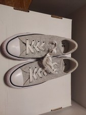 Converse Chuck Taylor All-Star Women's Size 8 1/2 Gray Madison Oxford Low Top