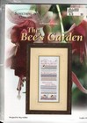 point de croix grille sampler abeille