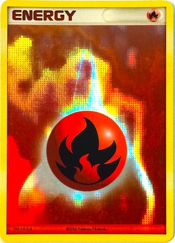 Fire Energy - Pokemon 2006-2007 League Promo NM