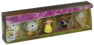 Beauty and the Beast 3D Characters (Chip, Mrs. Potts, Belle, Beast and Lumiere) 