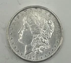 1878 CC Cleaned Morgan Silver Dollar AU Coin