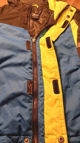 ZeroXposur Ski Jacket Size 7 Sky Diver Detachable Inner Shell Soft Winter Blue - Picture 5 of 10
