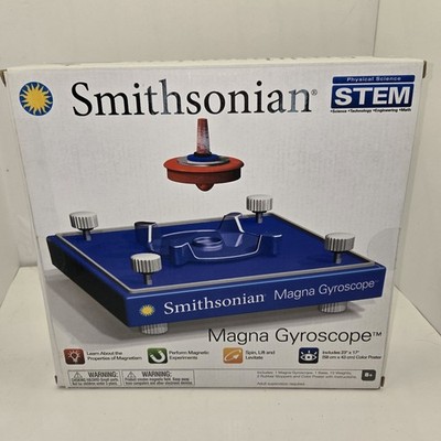 Smithsonian Science Activities Magna Gyroscope Blue STEM Used