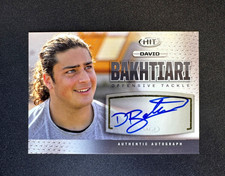 2013 SAGE HIT David Bakhtiari RC Auto #A139 Green Bay Packers Rookie