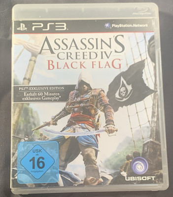 Ubisoft Assassin's Creed IV Black Flag PS3 Exklusive Edition USK 16