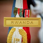 RWANDA - "GOLD" Prescription Clip for "Overseas" Medal (Legion & Armies)
