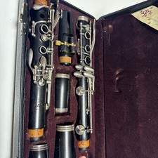 clarinet with case