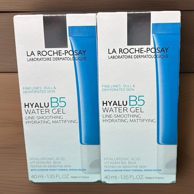 LA ROCHE POSAY HYALU B5 WATER GEL 1.35 OZ EA  EXP 07/2028. 2 PACK!