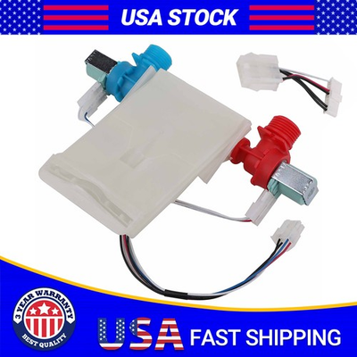 #ad W10683603 WASHER WATER VALVE FOR WHIRLPOOL KENMORE MAYTAG W10423125 W10683680 $18.57