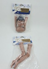 SMC1 Heavenly Friends Black Fairy Doll Head, Arms, And Legs New Doll Making