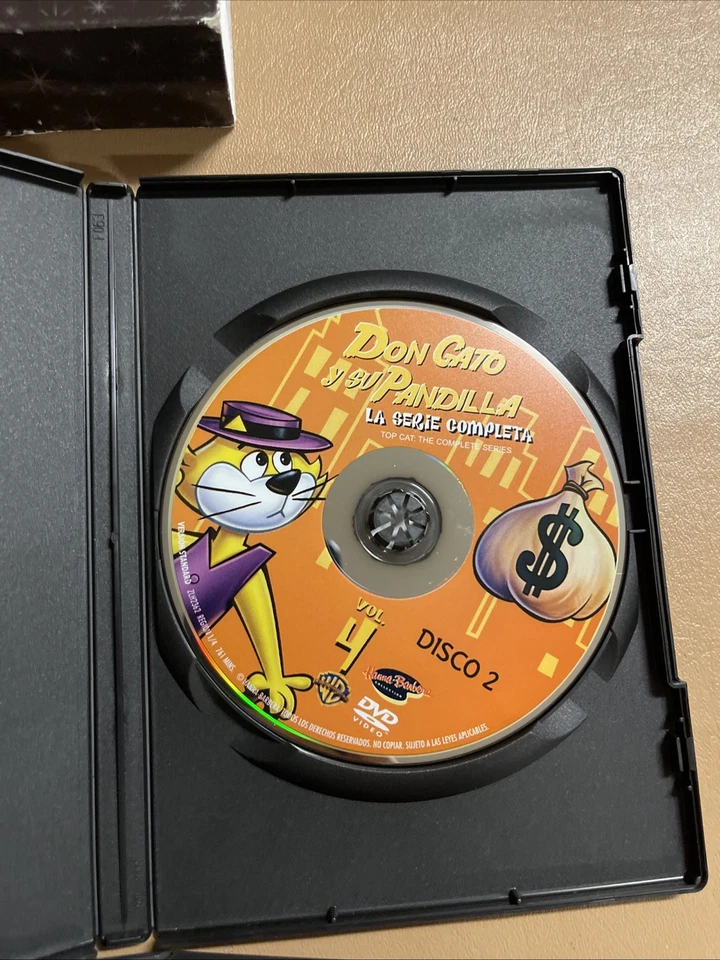 Hanna-Barbera Classic Collection: Don Gato Y Su Pandilla 5 DVD BOXSET Top Cat Foto 4 de 4