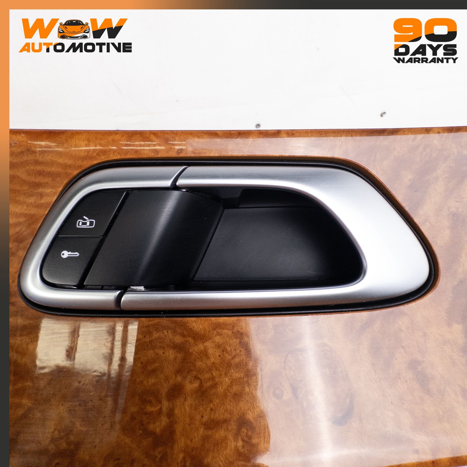 04-11 BENTLEY CONTINENTAL GTC FRONT RIGHT DOOR PANEL TRIM HANDLE ASSEMBLY OEM
