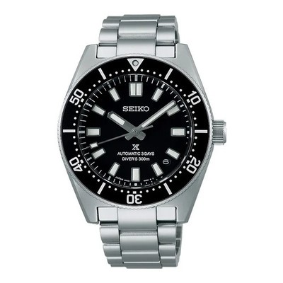 Seiko Prospex SPB453J1 New 62MAS 1965 Diver Facelift Black Dial Stainless Steel