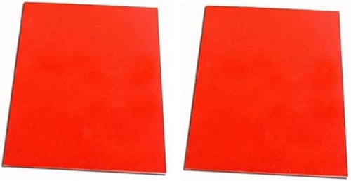Orange Rubber Stamp Sheet for Laser Engraving Machine with A4 Size 2 ...