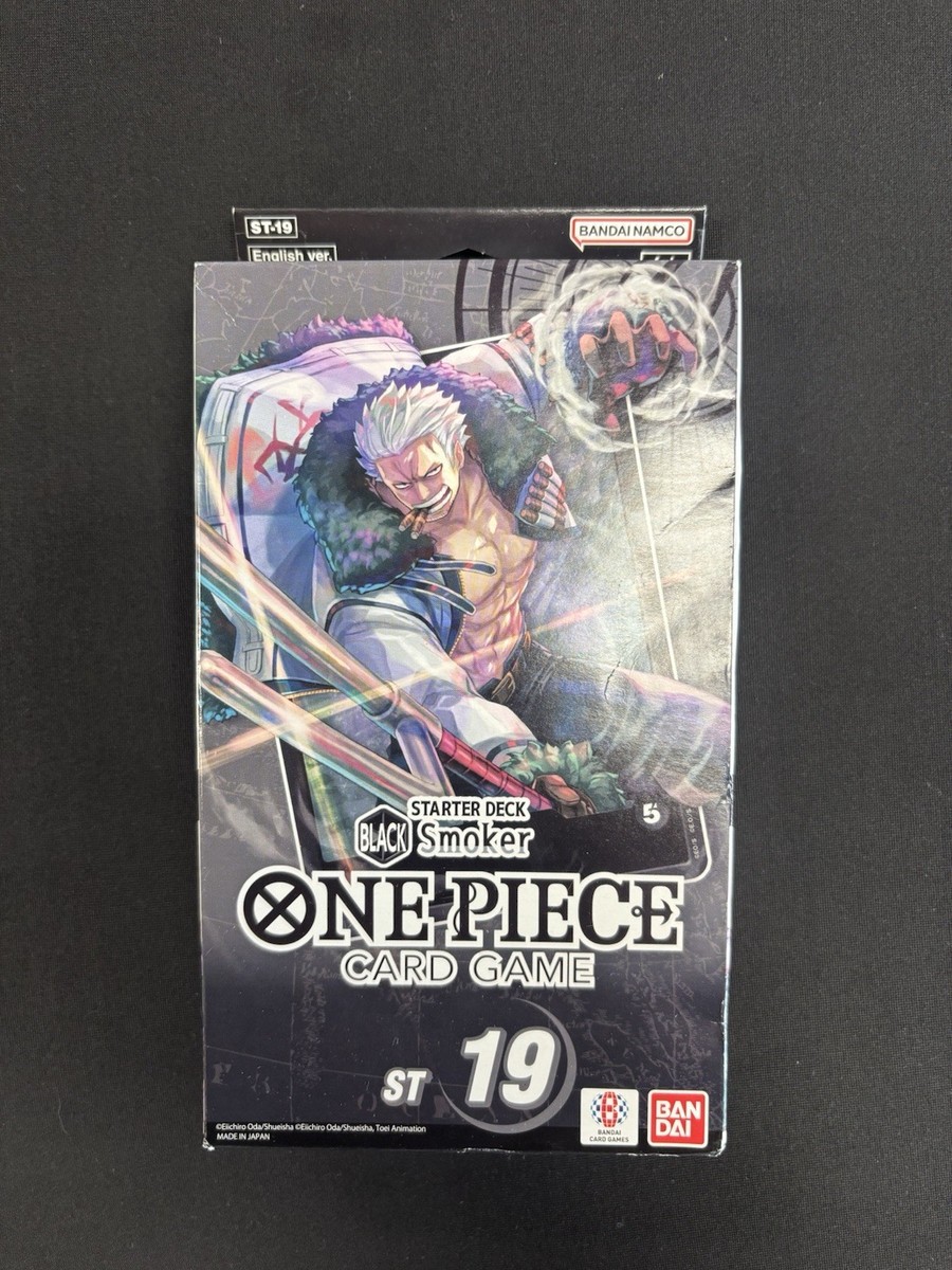 one piece tcg starter deck 19 One Piece: Black Smoker Starter Deck (ST-19) main image 0