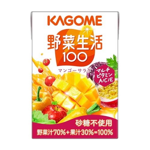 Ensalada de mango Kagome Yasai Seikatsu 100 ml x 30 botellas