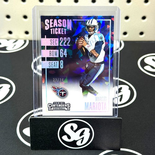Marcus Mariota [Cracked Ice Ticket] #98 2016 Panini Contenders card