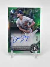 Drew Thorpe, 2022 Bowman 1st, Green Refractor Auto #/99
