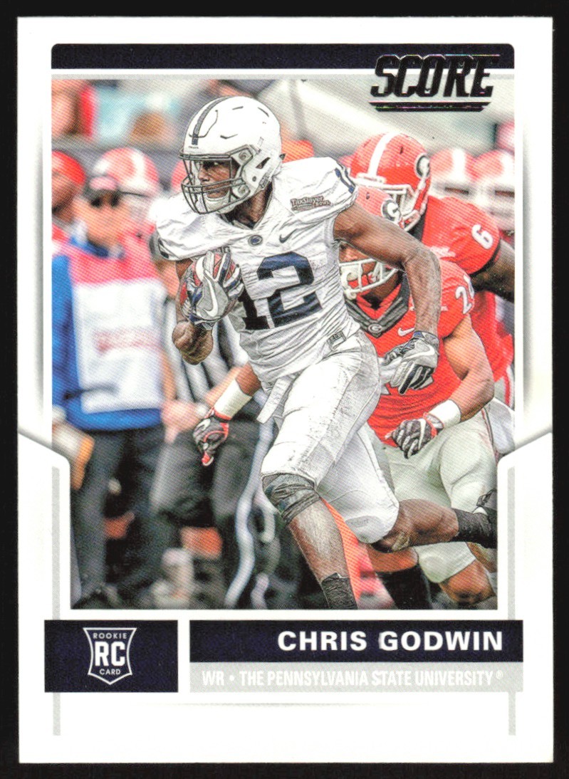 2017 Score Chris Godwin RC #428 Penn State Nittany Lions