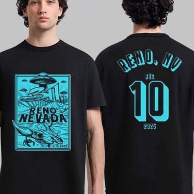 311 Band Reno Nevada 2025 August Event Merch Tee At Grand Theatre On August 10