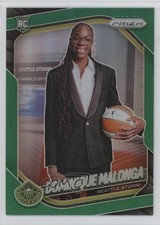 2025 Panini Prizm WNBA Variation Green Dominique Malonga #144 Rookie RC 1u6