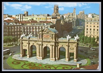 Ansichtskarte Madrid / Puerta de Alcala - Spanien