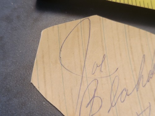 Joe Blahak signed Autogramm handsigniert New England Patriots Minnesota Vikings - Bild 2 von 6