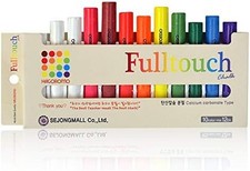 Hagoromo Fulltouch Color Chalk Dustless 12 Pcs