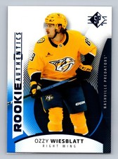 2025-26 Sp - Rookie Authentics Ozzy Wiesblatt #123 Blue (RC)