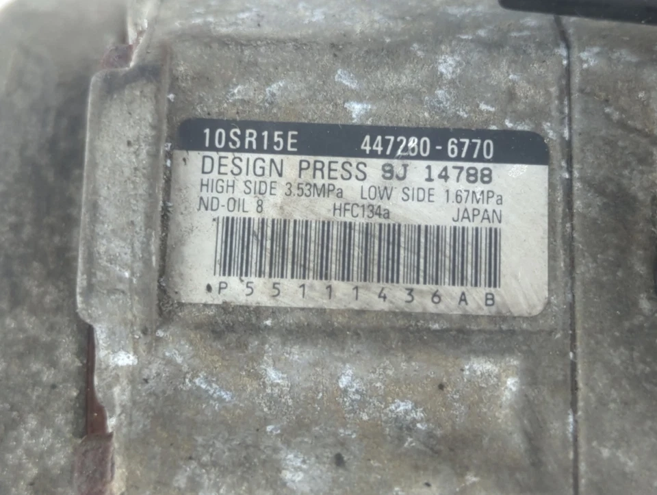 Compresor de aire acondicionado Dodge Ram 1500 OEM UXI3Q Foto 2 de 4