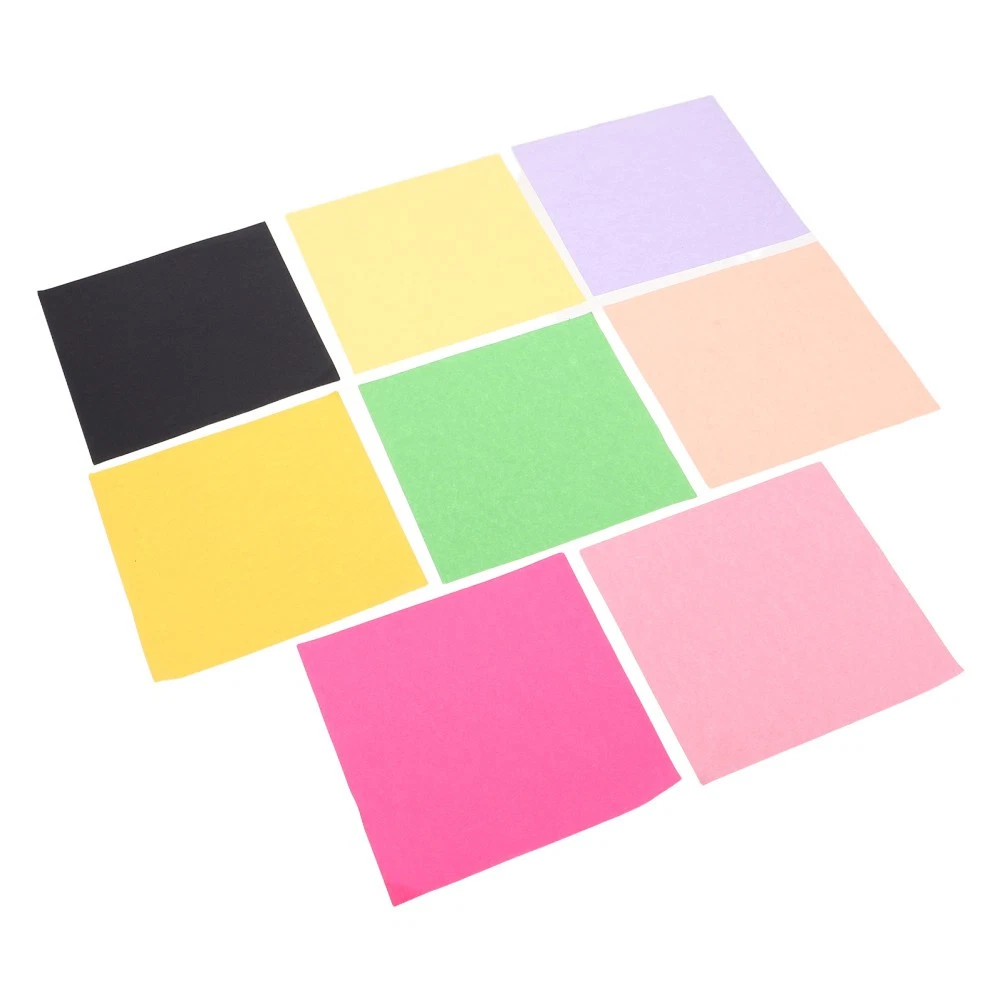 Kit de 200 hojas de papel de origami de colores surtidos para niños hágalo usted mismo artesanía y aprendizaje