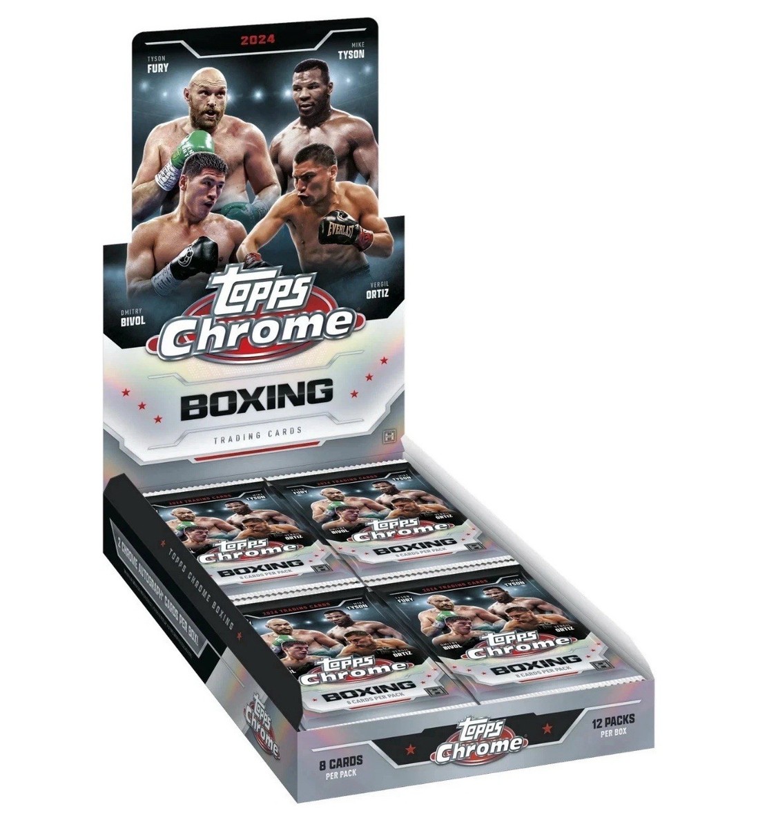 New 2024 Topps Chrome Boxing Debut Edition - Hobby Box | Ships By