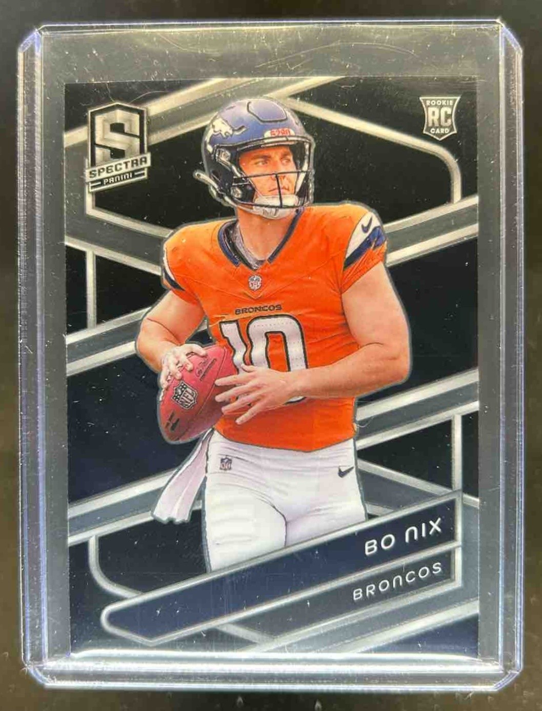 2024 Panini Spectra Bo Nix RC Rookie #6 Broncos