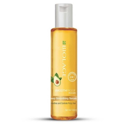 Biolage Smoothproof Hair Serum | 6-in-1 Frizz Control | Avocado & Grape 100ml