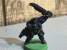 A33824 WARHAMMER 40K SPACE MARINES METAL SCOUT SERGEANT GW