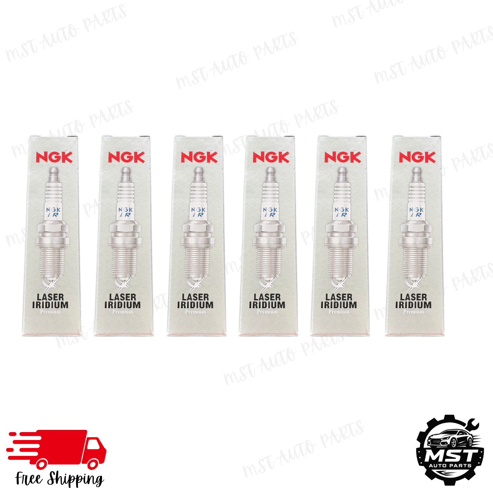 NGK 97506 SILZKBR8D8S Laser Iridium Spark Plugs For BMW | Set of 6