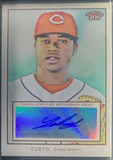 2009 Topps 206 - Autographs Johnny Cueto #NFA-2 (AU)
