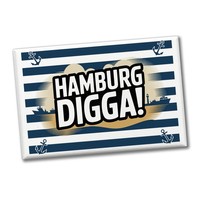 Hamburg Digga! Souvenir Souvenir Magnet